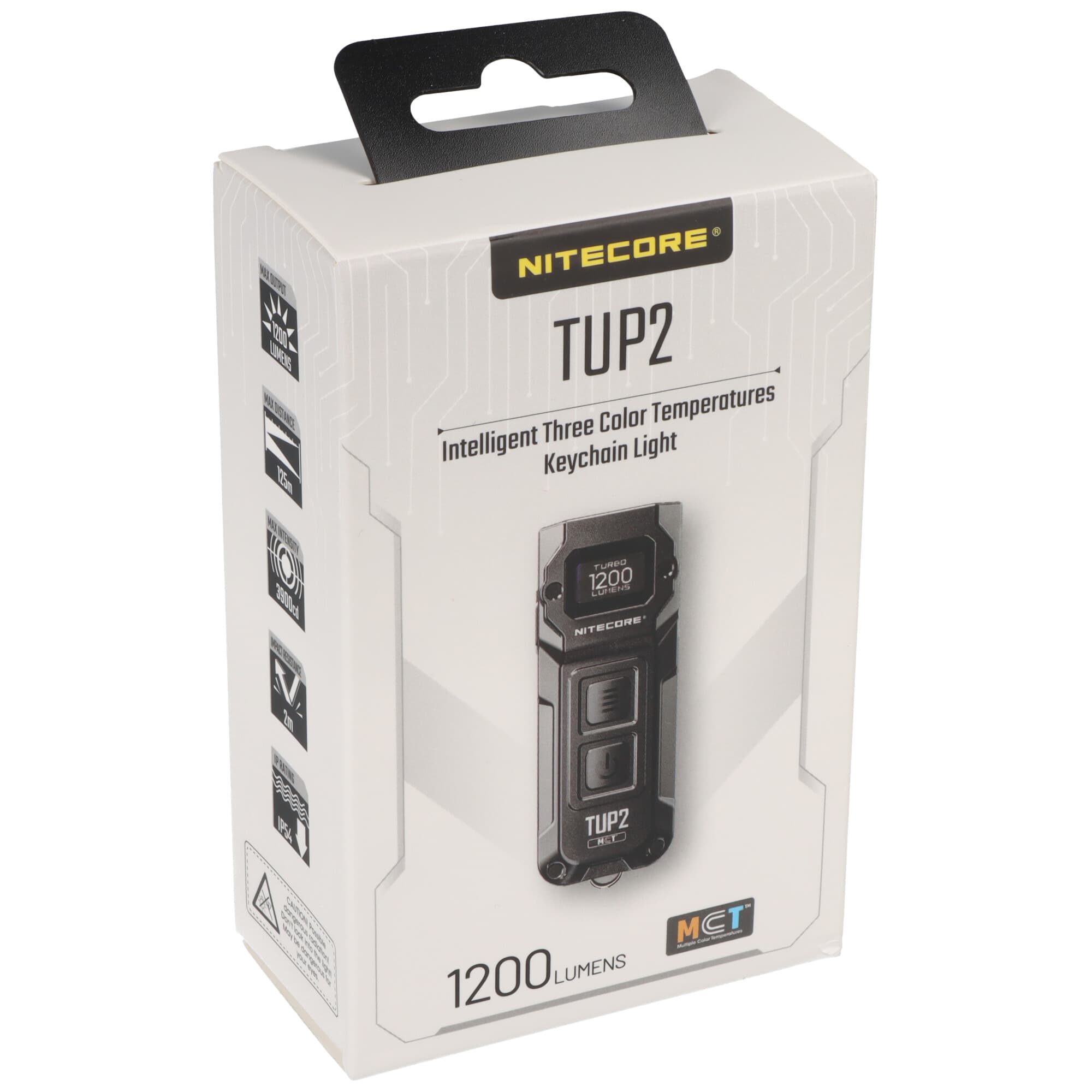Nitecore TUP2, bleu - 1200 lumens, MCT, OLED
